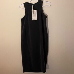 Lululemon SoftStreme Back in Action Dress Black Size 2 NEW WITH TAGS NWT